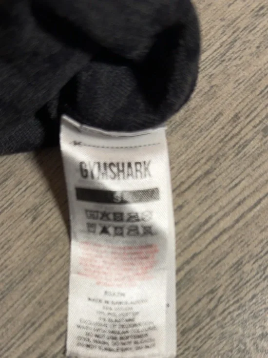 Gymshark Adapt Animal Seamless High-Waisted Leggings - Black/Gray #V00 - Picture 5 of 6